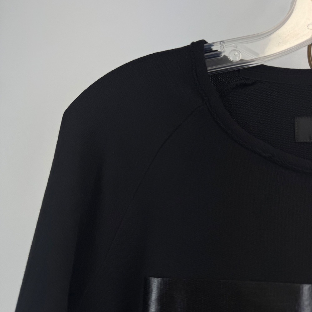 rag & bone Sweatshirt Men‎ M Black Liberty Graphic NWT - Picture 6 of 16